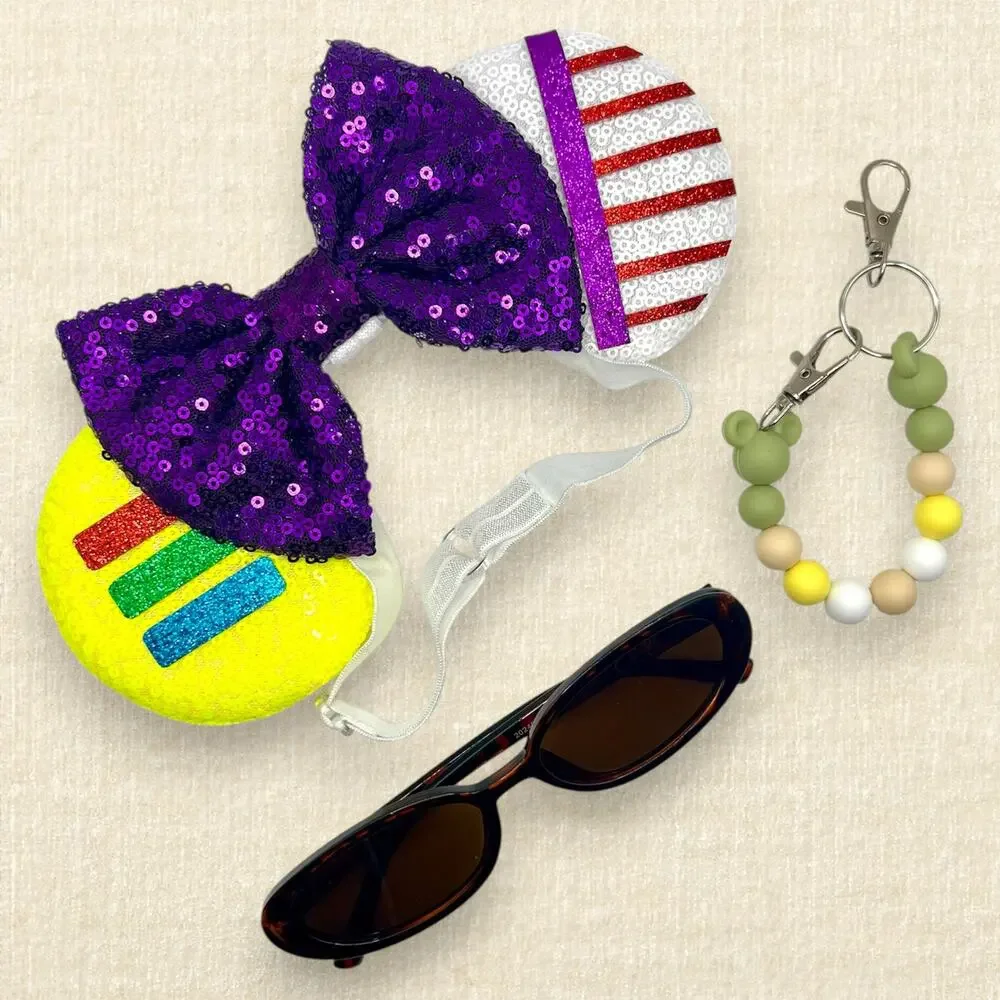 Elastic Buzz Lightyear Toy Story Minnie Ears | Disney-Inspired Mouse Ears